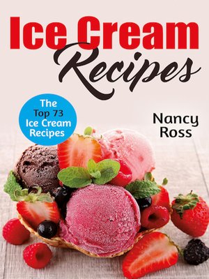 cover image of Ice Cream Recipes